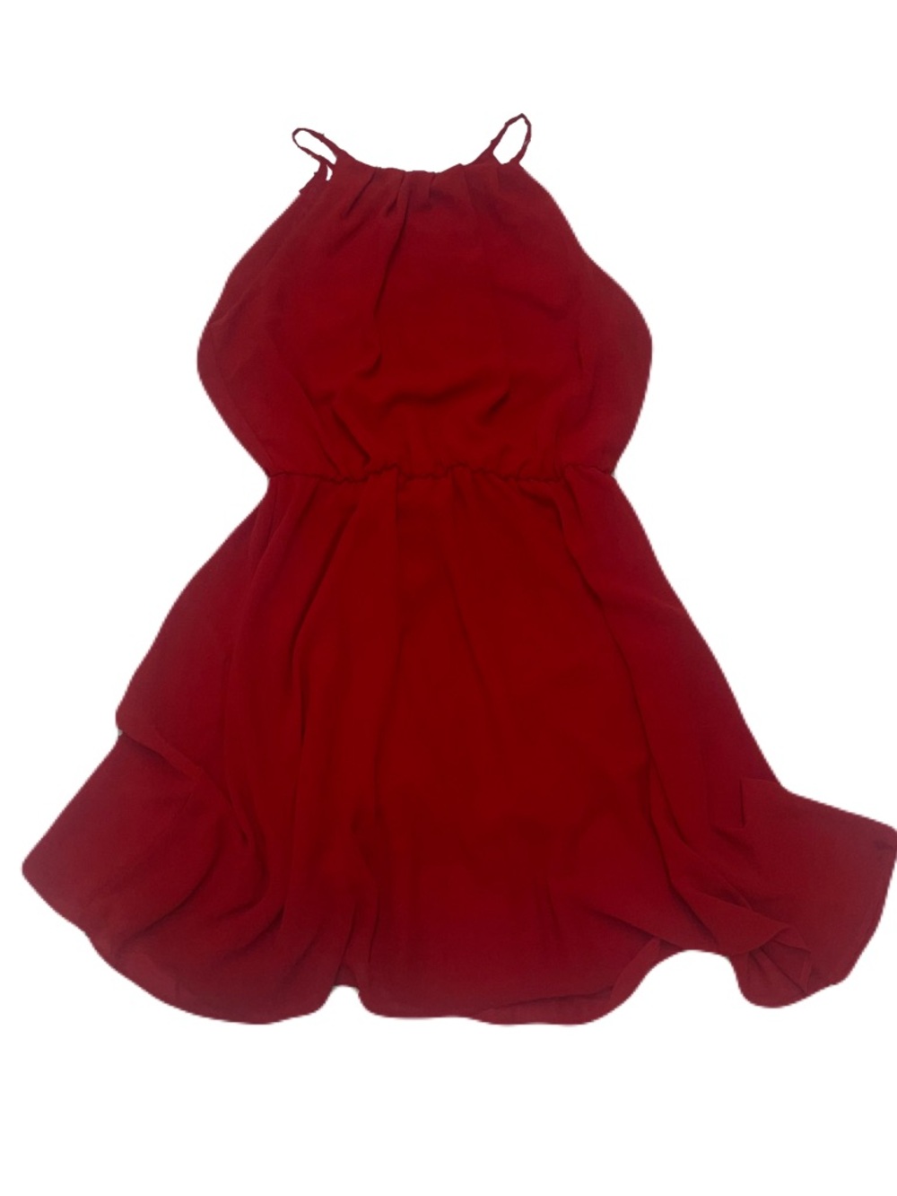 Lush Red Mini Dress